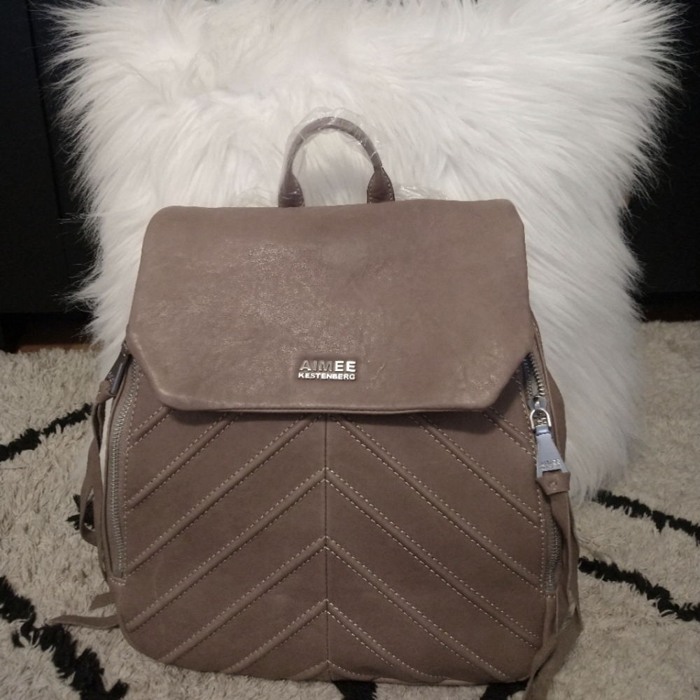 Amiee Kestenberg genuine leather backpack brand new with tags